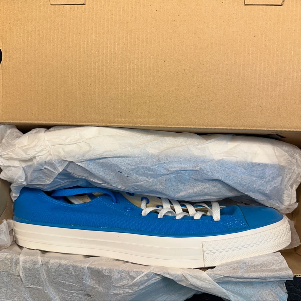 NTW/Box Converse All-Star Chuck Taylor Sp Ox Blue Sz 13 Men’s Sz 15 Women’s